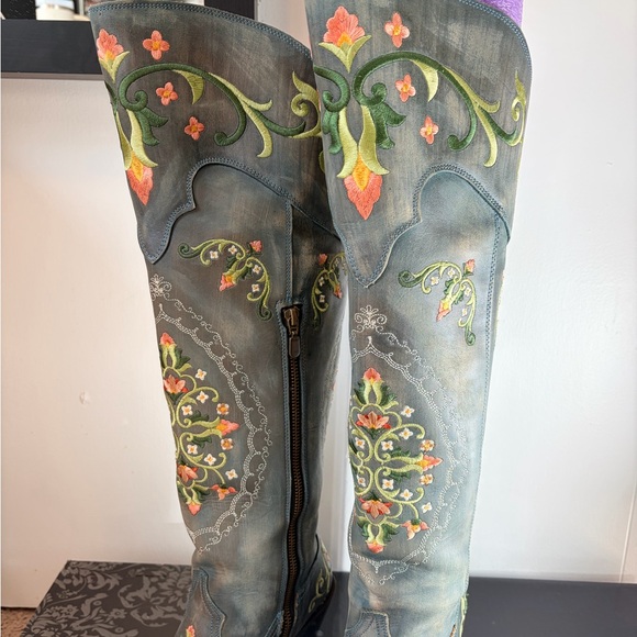 Dan Post Over the Knee Boots - Picture 3 of 9